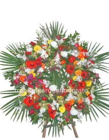 Corona essenziale funebre