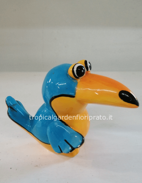 Tucano dipinto a mano