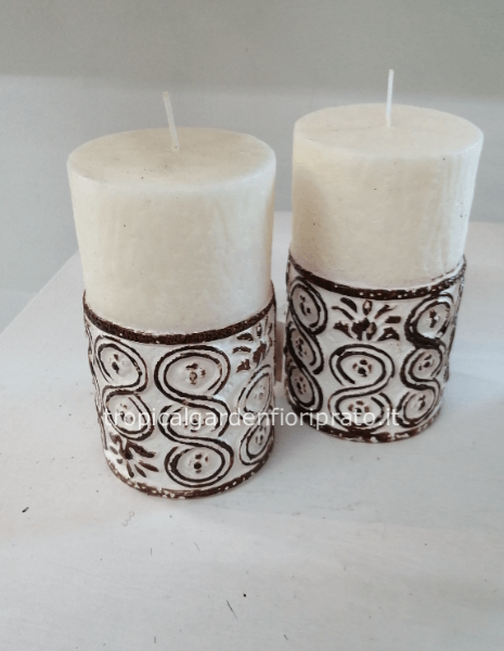 Candela con disegno classico