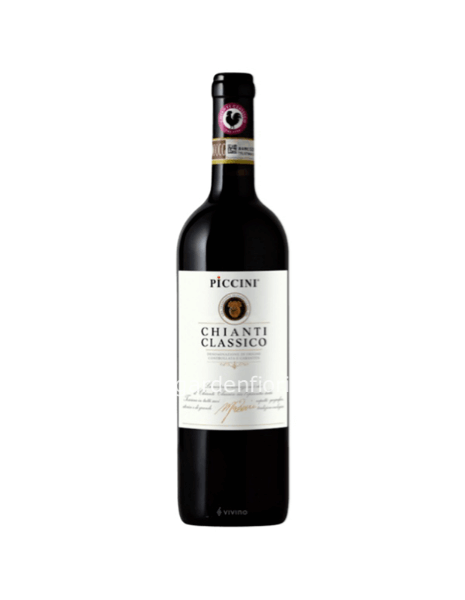 Bottiglia di vino Chianti classico