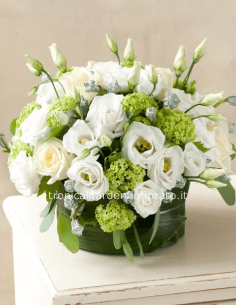 Composizione essenziale sushi di fiori