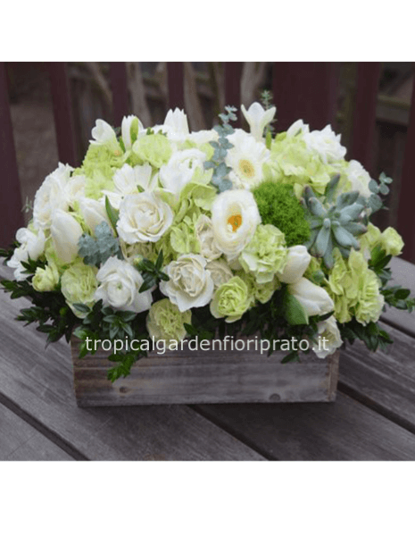 	 Composizione romantica con cassetta