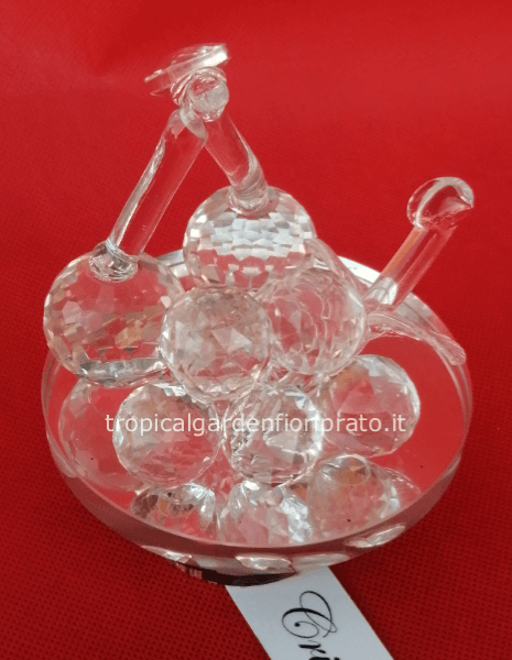 Cestino di frutta cristallo