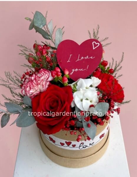 Flower box- love