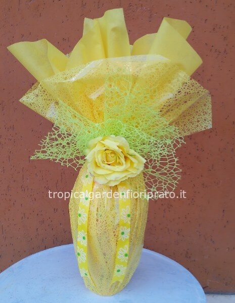 Uovo di Pasqua 500 gr con confezione artigianale, da accompagnare ad altri prodotti