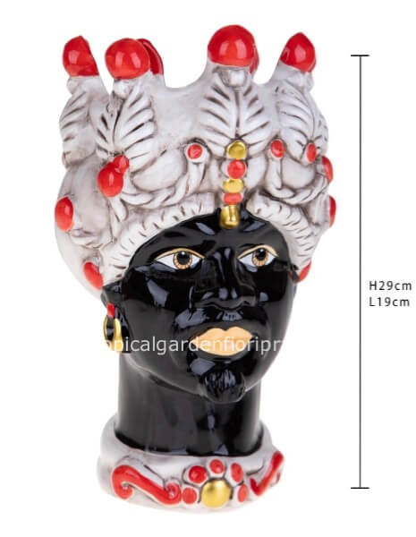 D19 H29 CM altezza 29 cm, diametro 19 cm