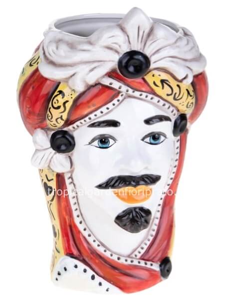 TESTA MORO UOMO H 38 cm