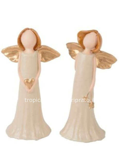 Angeli in coppia H13 cm