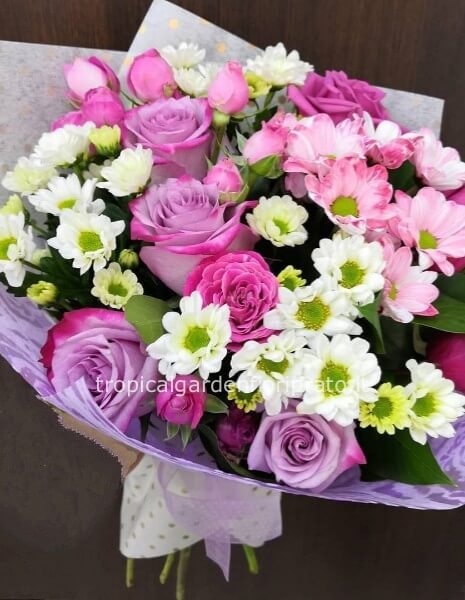 Bouquet rose e margherite