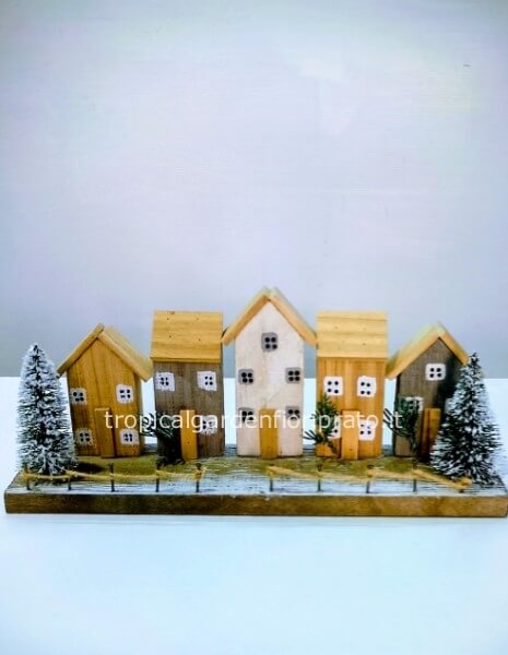 Villaggio Natale in legno