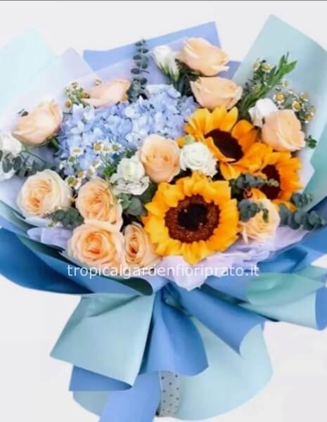 Bouquet cielo stellato