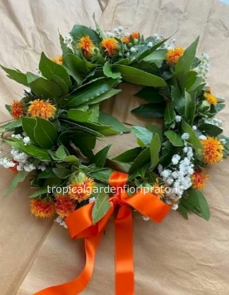 Coroncina Laurea arancione n°3